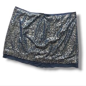 5️⃣ for 2️⃣5️⃣ Jennifer Lopez Sequin Mini Skirt, Size 14
